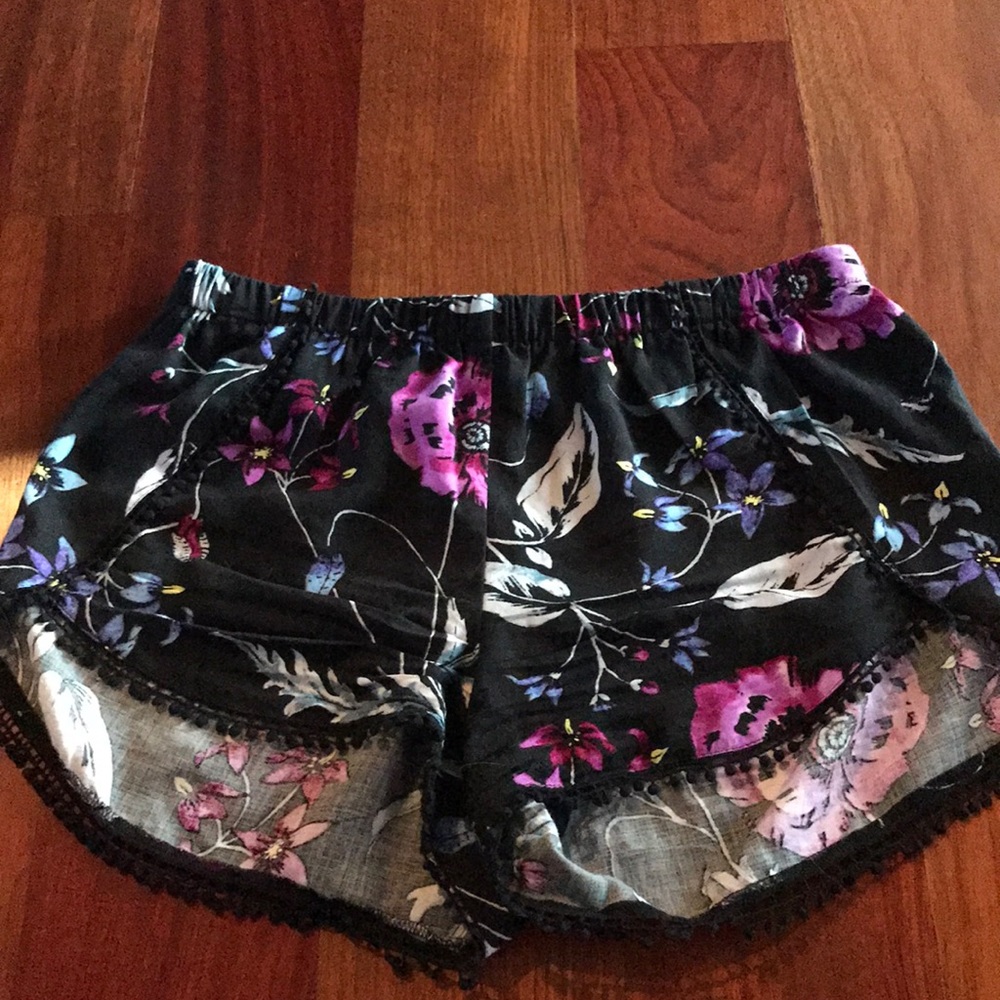 Express floral shorts
